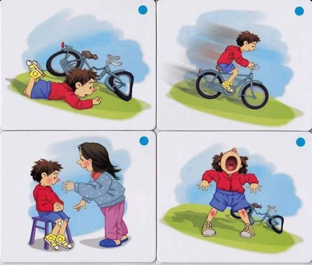 Разказ по серия картини - колелото