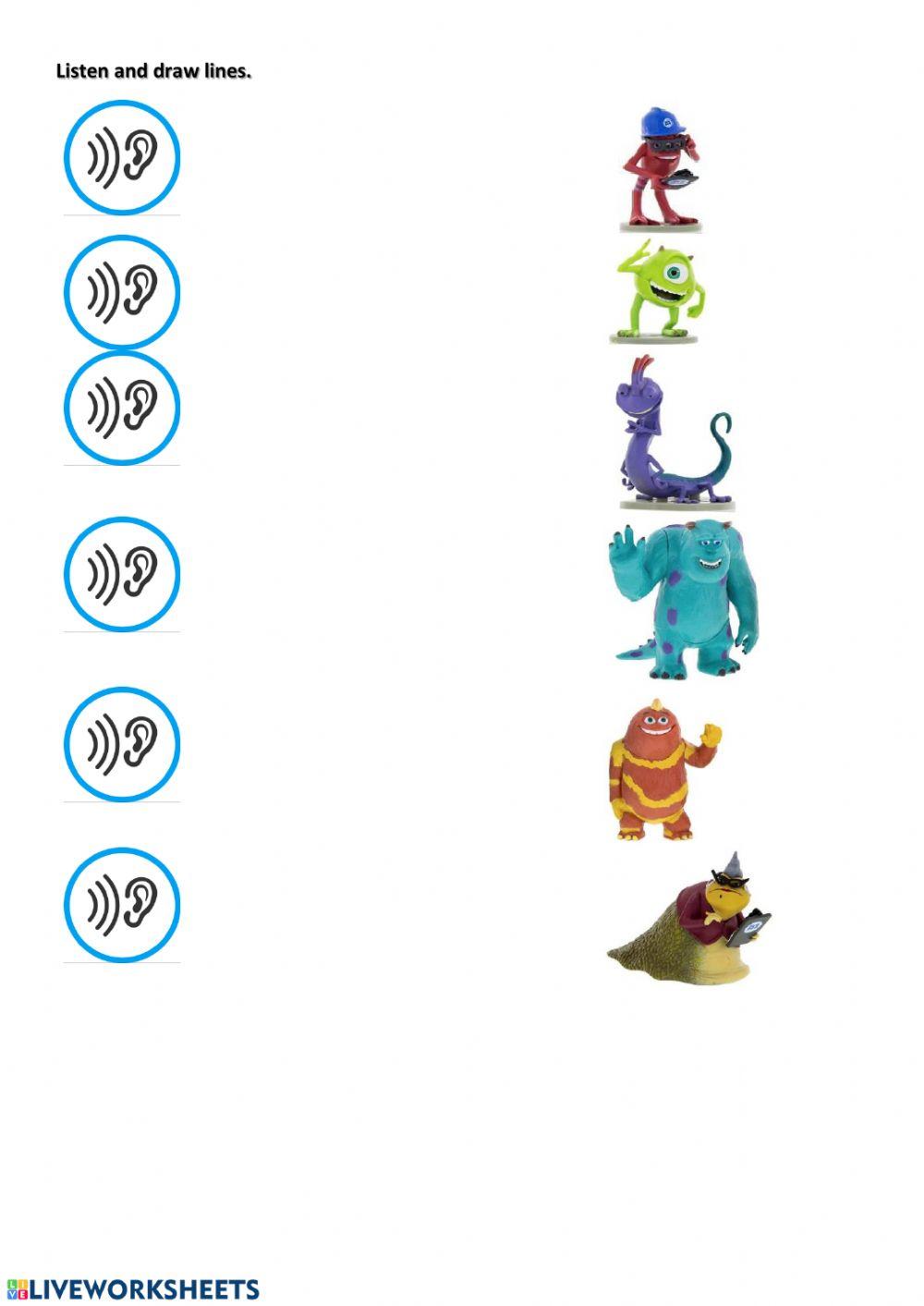 Body interactive worksheet for 1st | Live Worksheets