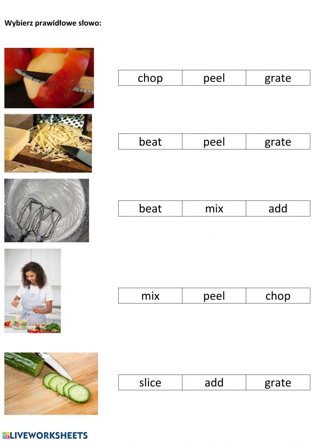 Foood preparation Foood preparation