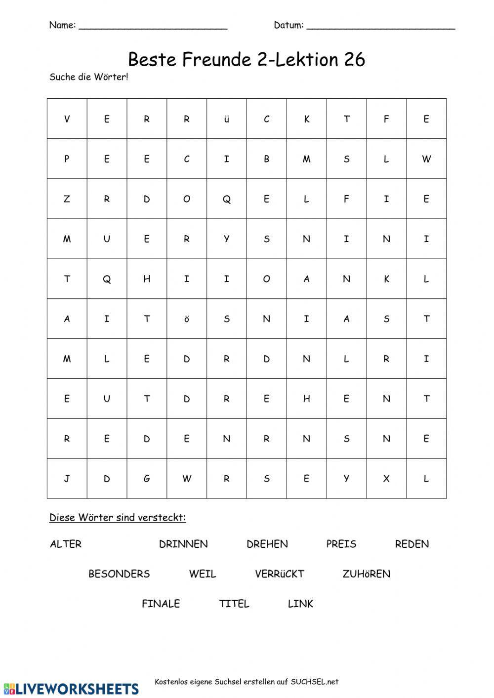 Beste Freunde 2-Lektion 26