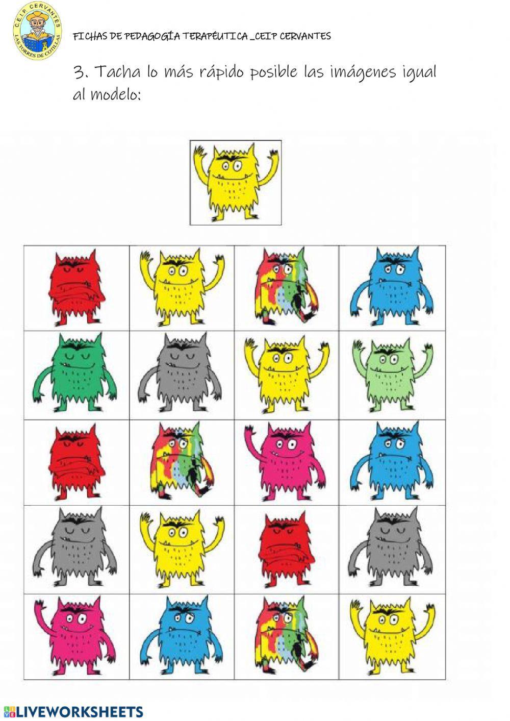 Atención al modelo.