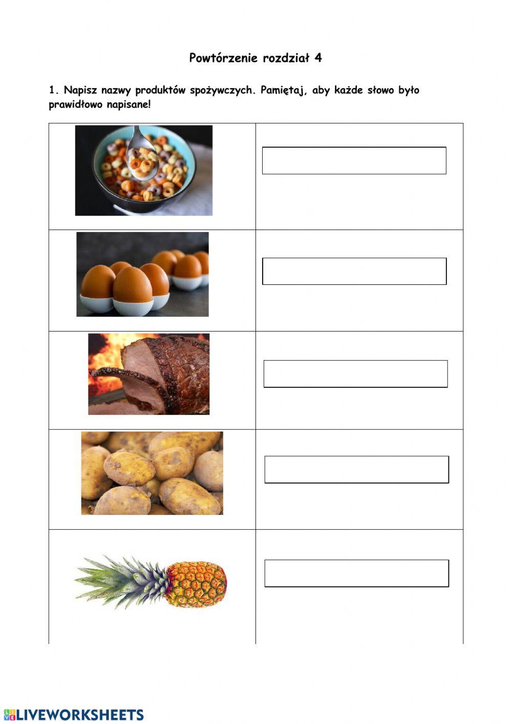 Sprawdzian rozdział 4