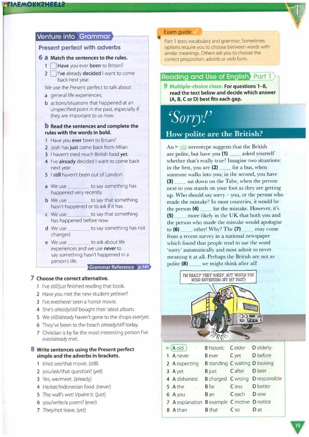 B2 First Use of English