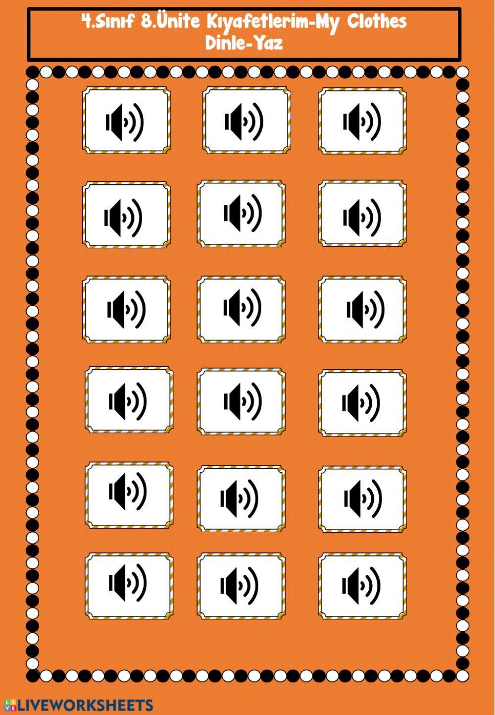 My Clothes Listening