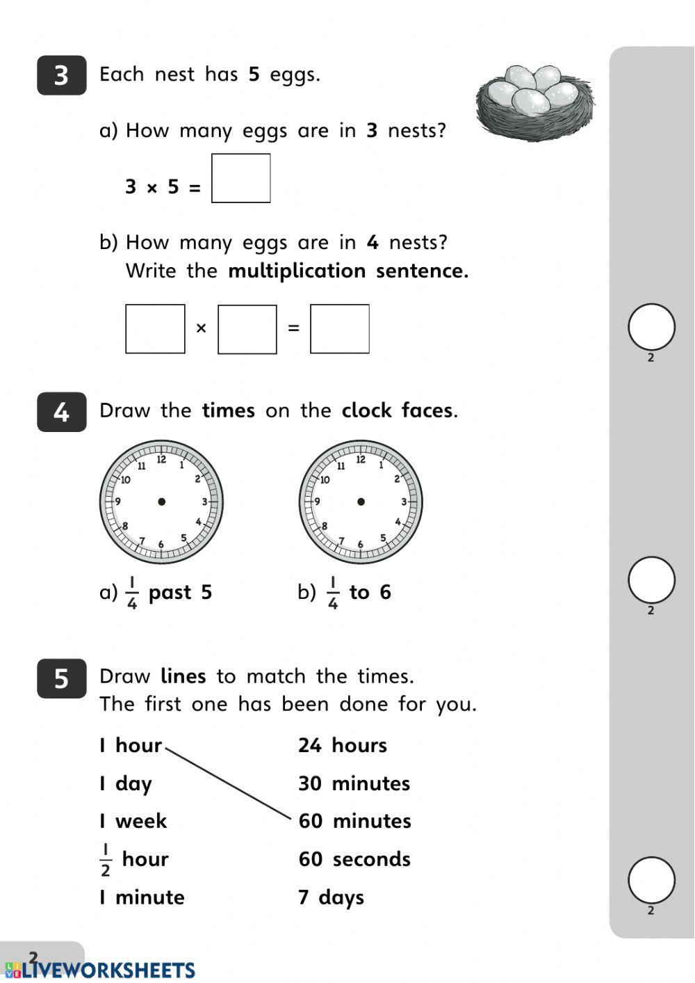 Maths problem solving term 2
