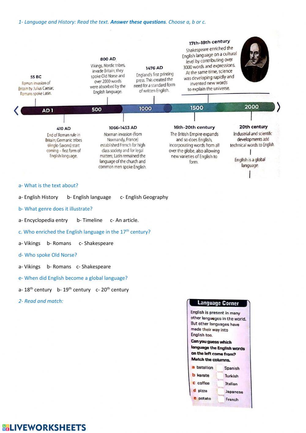 Language and History