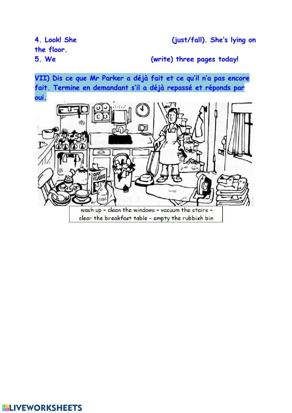 Present perfect simple