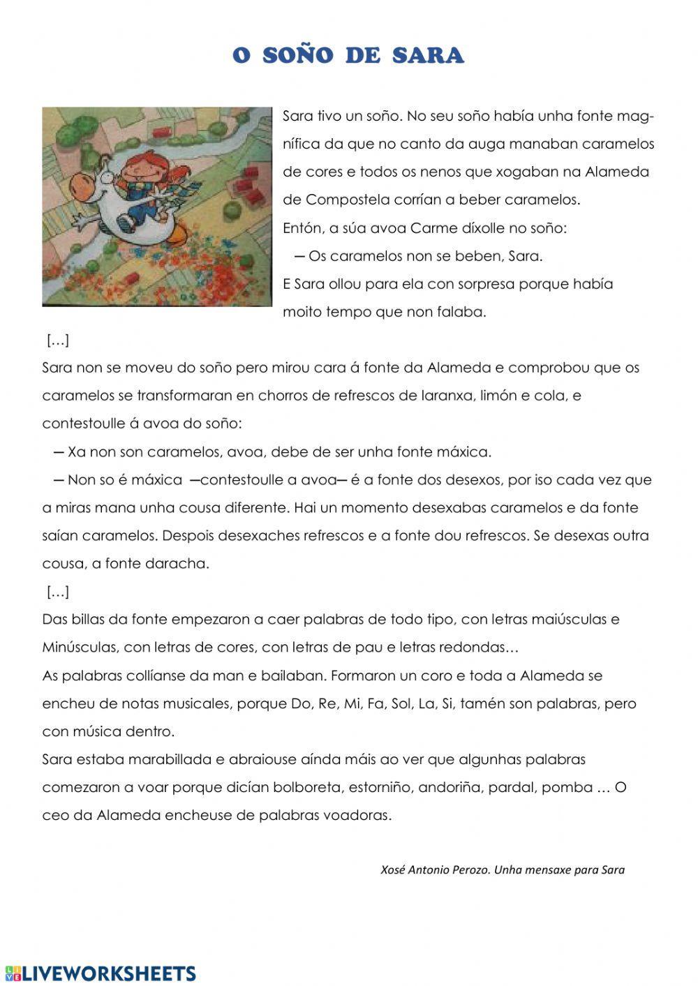 A fonte de sara A fonte de sara