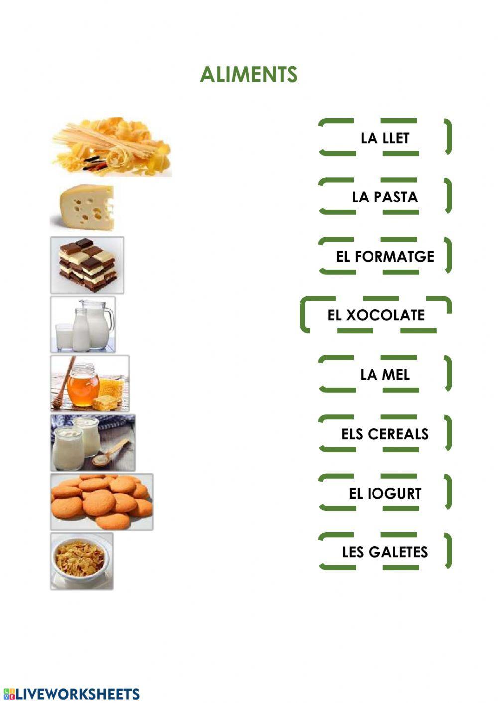 Aliments i plats