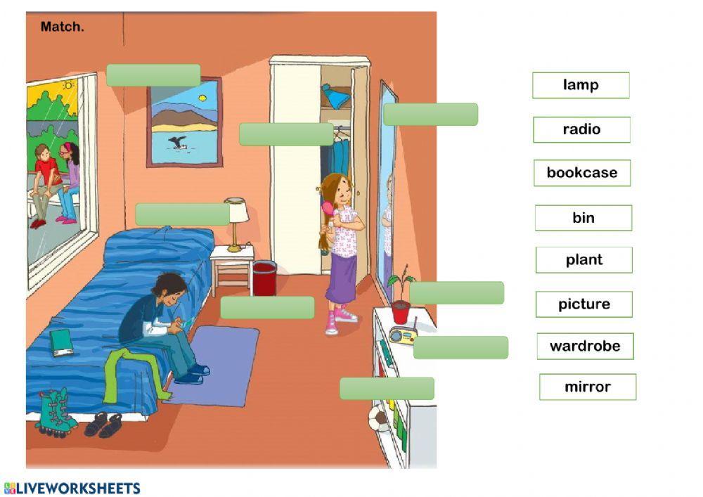 Young Explorers 1: My bedroom