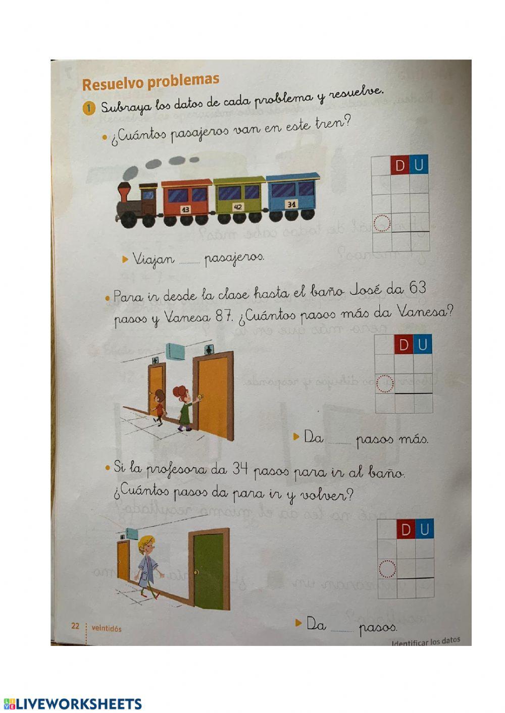 Matemáticas 1º de primaria
