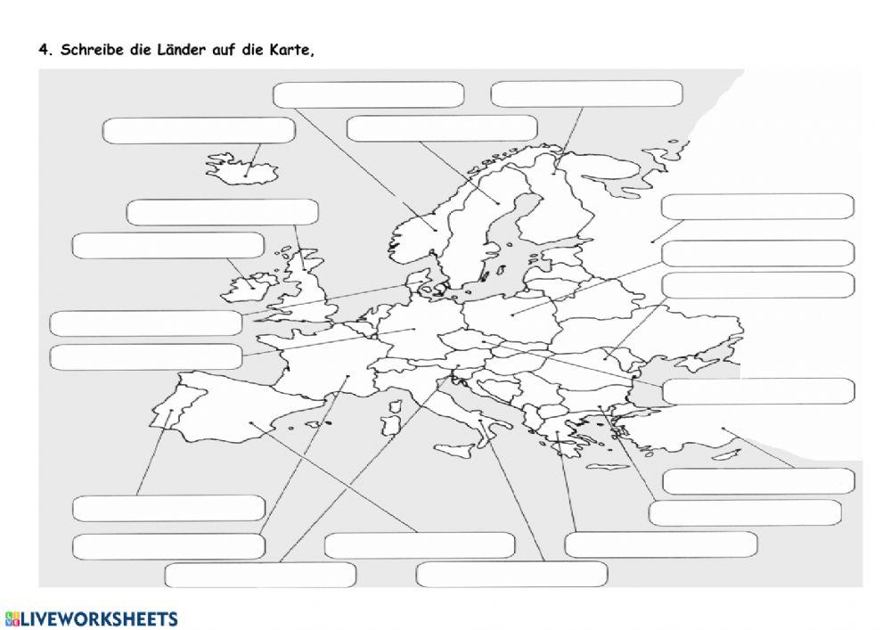 Länder in Europa