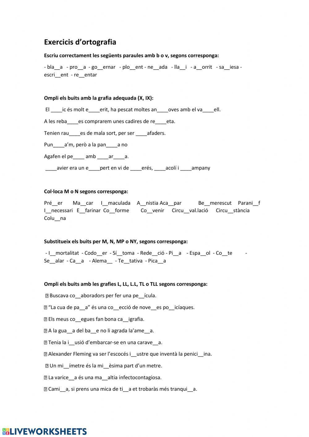 Ortografia valencià