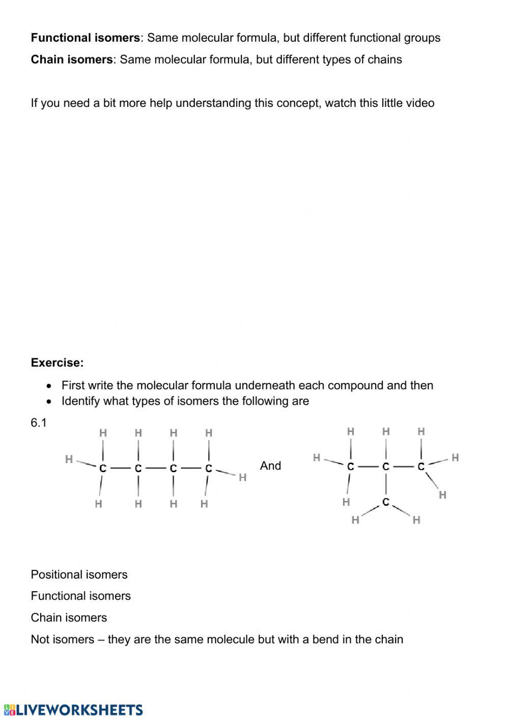 Organic chem combustion and esterification