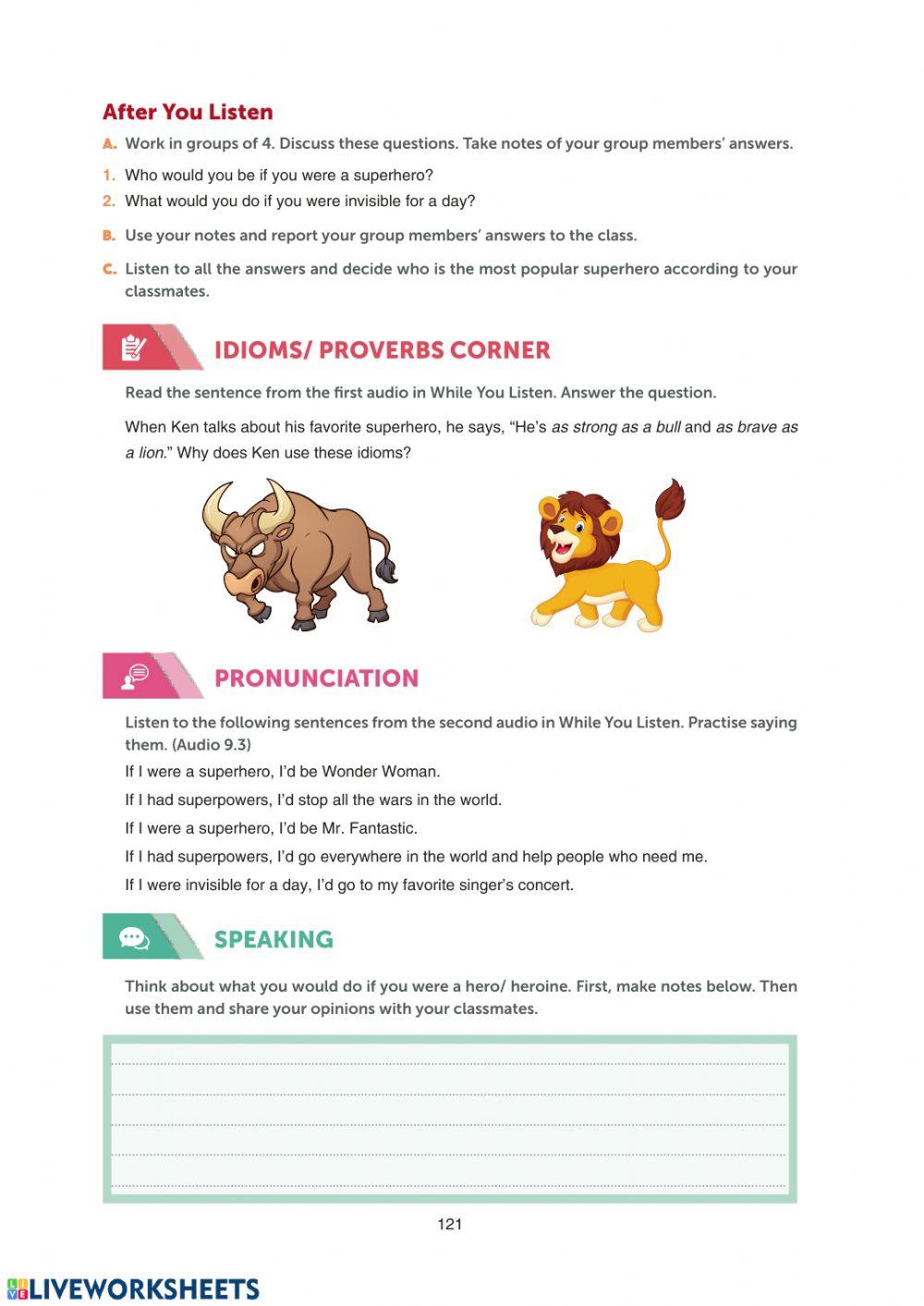 Grade 10 Theme 9 Modern Heroes and Heroines SB Page  120