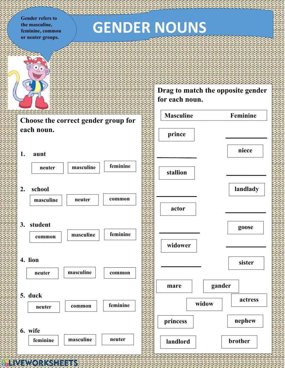 76839-gender-nouns-angieb-liveworksheets