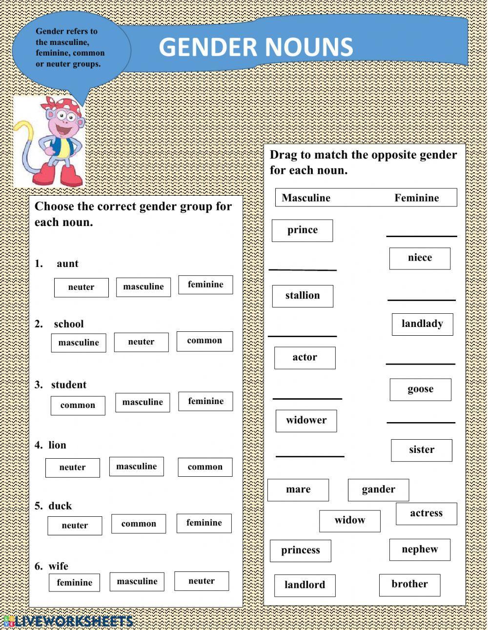 Gender Nouns