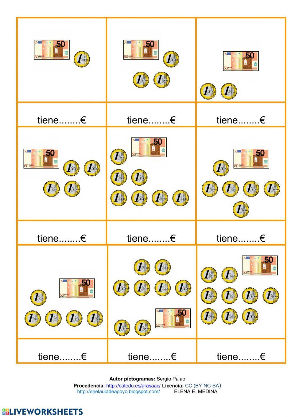 Monedas y billetes 6
