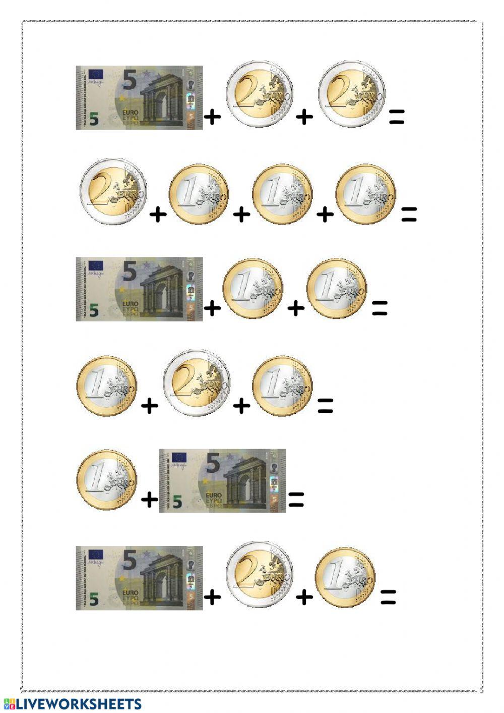 ασκήσεις με ευρώ