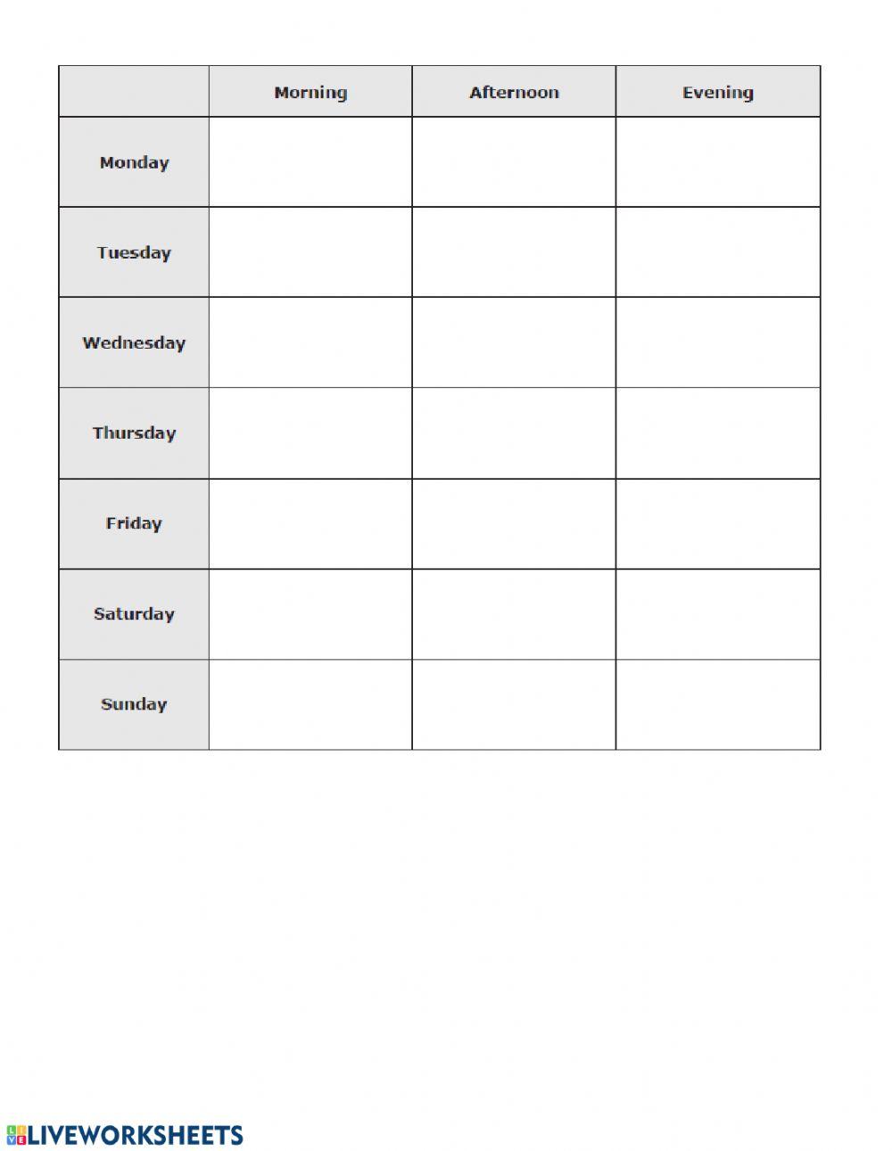 Schedule A Worksheets Schedule A Worksheets