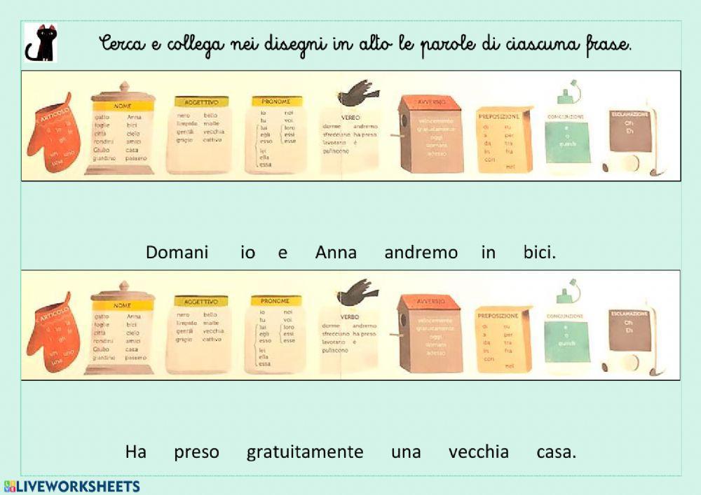 Analisi grammaticale Bortolato 1