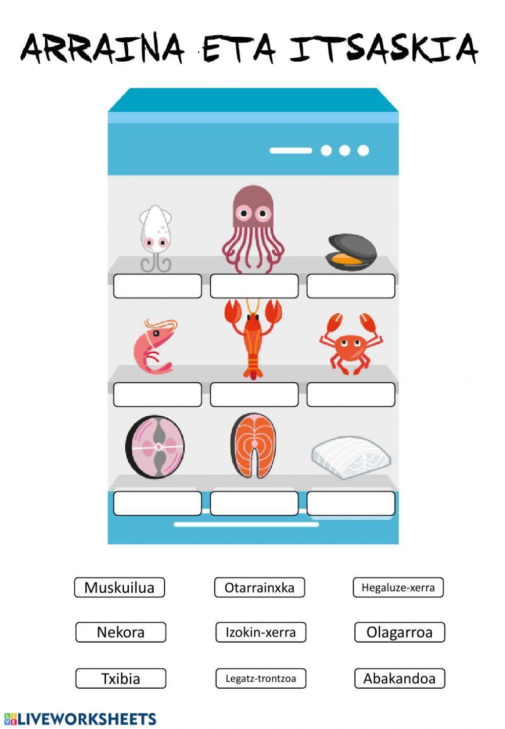 Arraina eta itsaskia