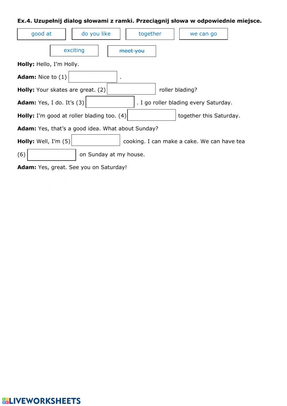 Talking about hobbies