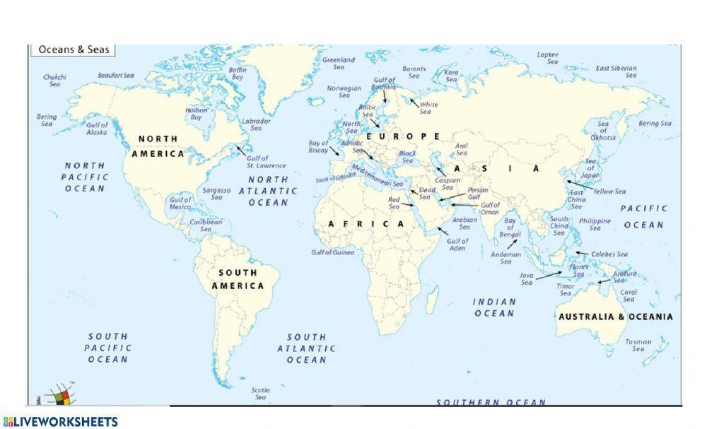 Gulf - Map Of the World