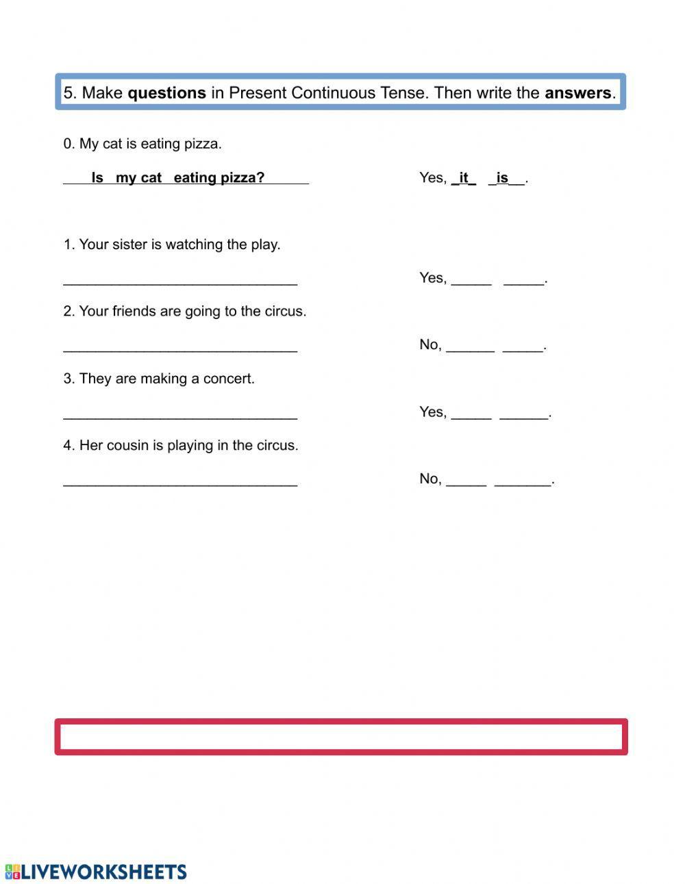 Present Continuous Tense Present Continuous Tense