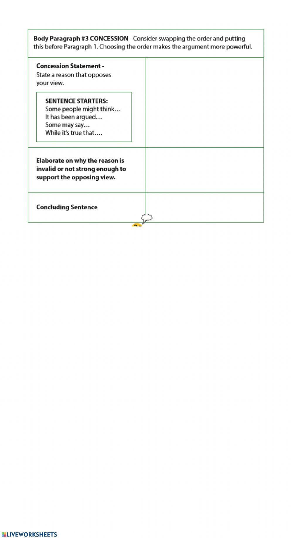 Argumentative Text Writing