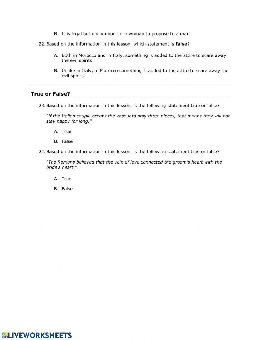 Marriage Customs around the World