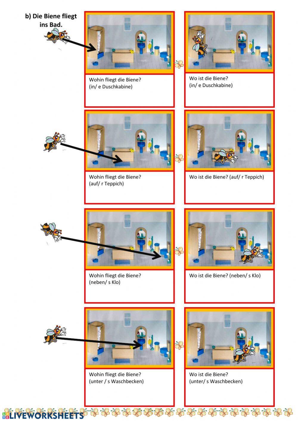 Wechselpräpositionen