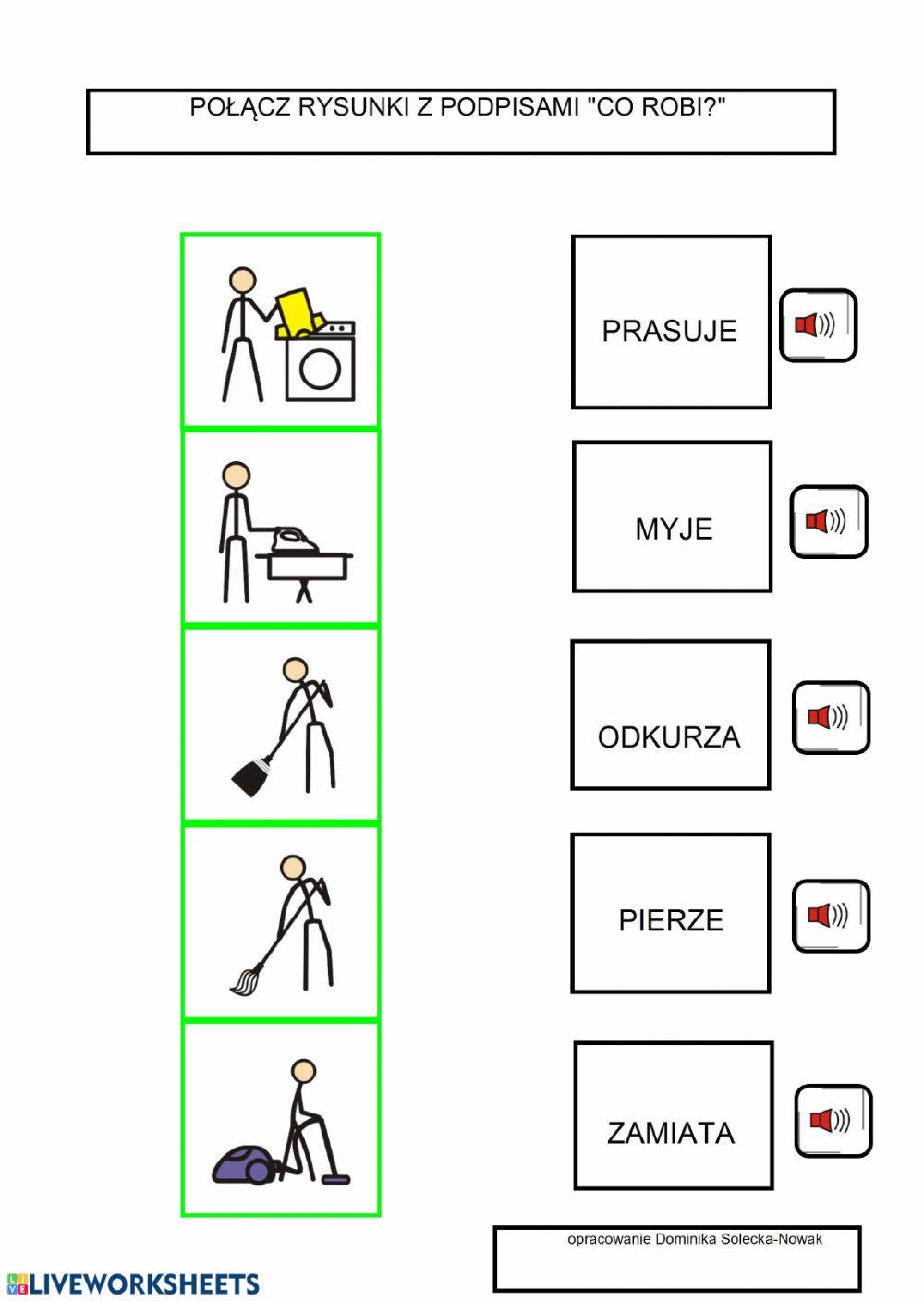 Porządki nazwy czynności