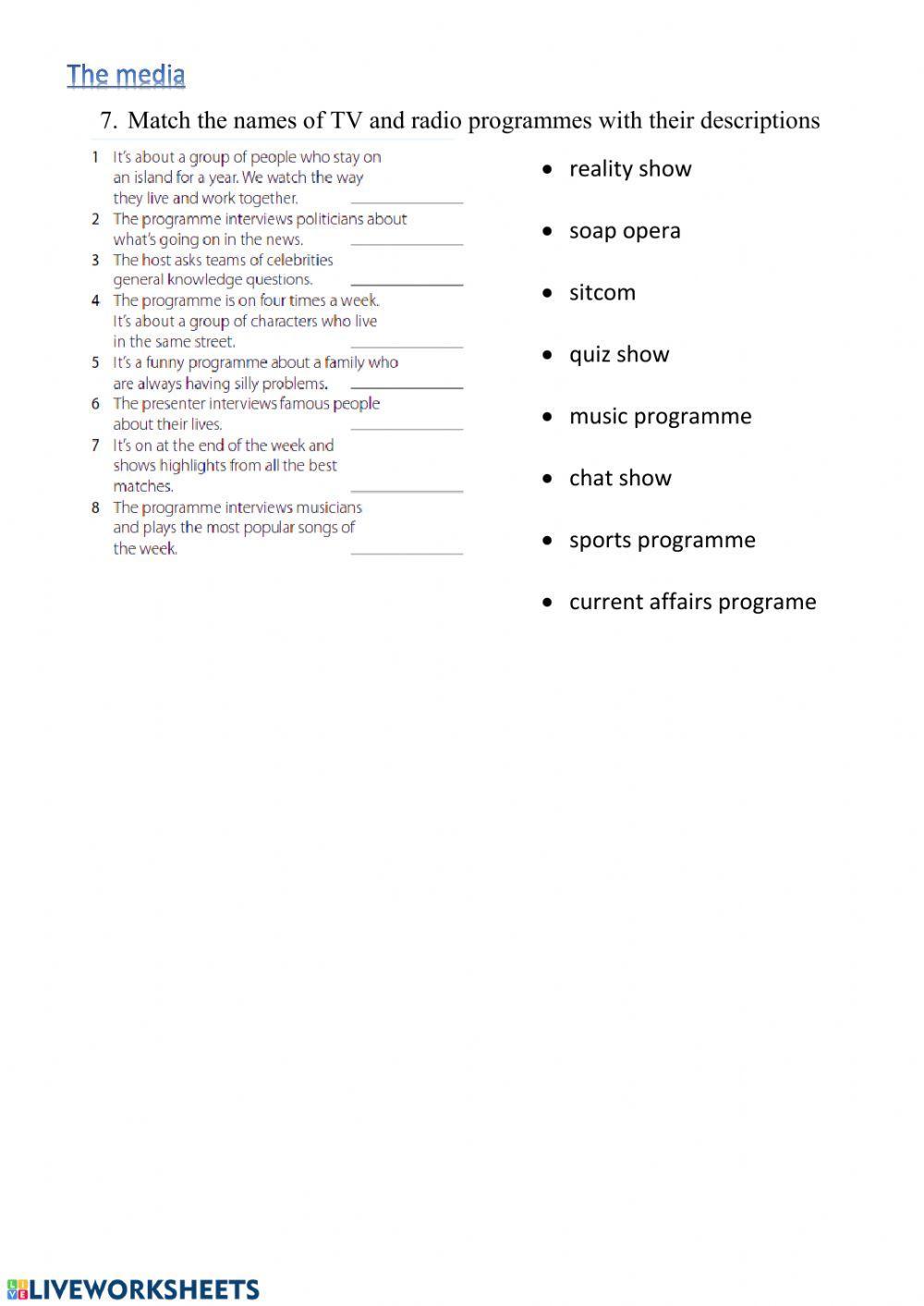 Culture and free time