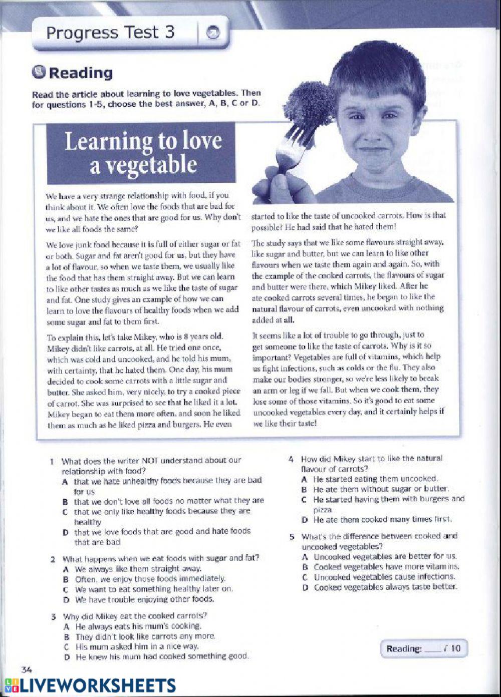 Download A 2 Progress test