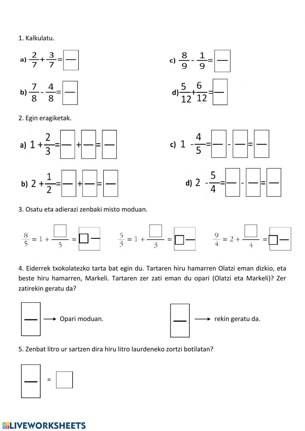 Zatikiak birpasatzen