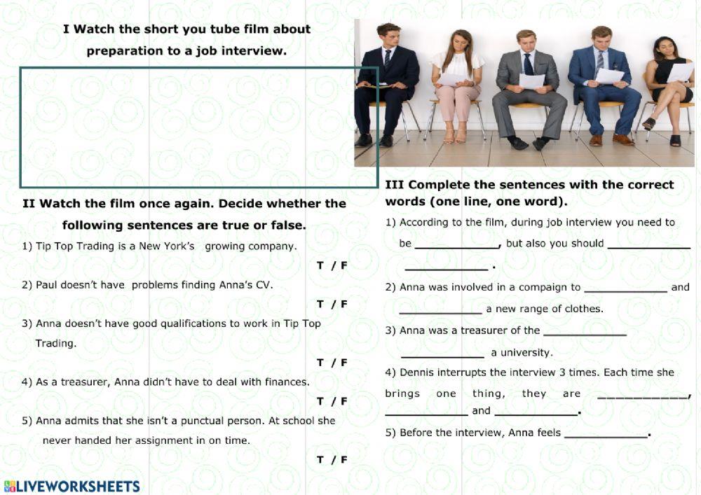 How to prepare for an interview? BBC you tube film