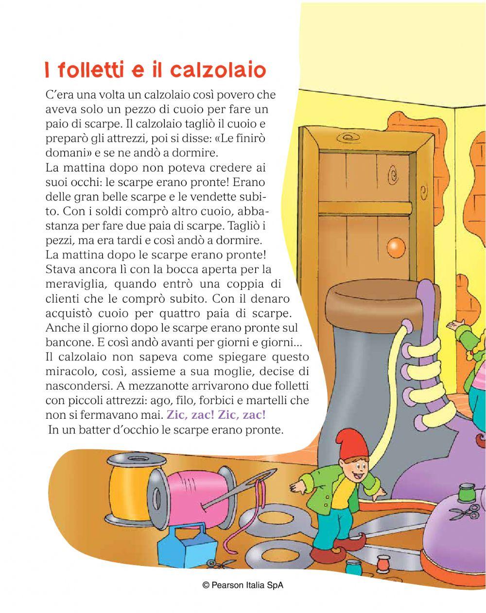 Racconto fantastico- I folletti e il calzolaio