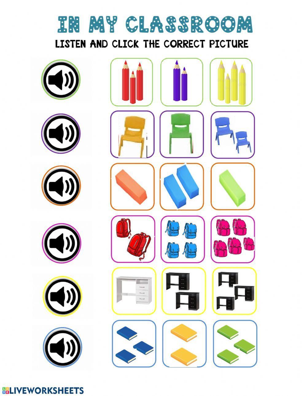 School objects 2 School objects 2