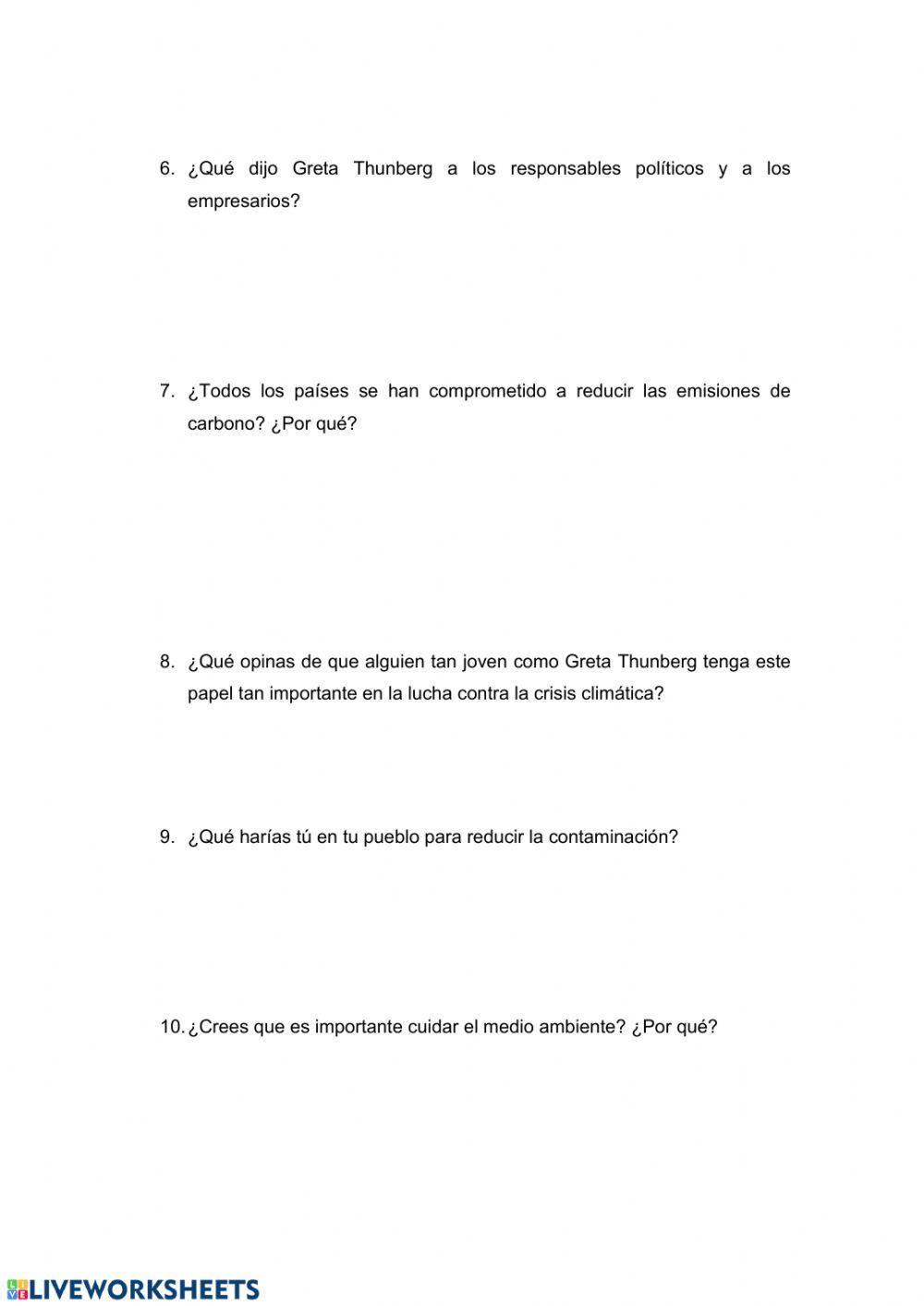 Comprensión 4 Comprensión 4