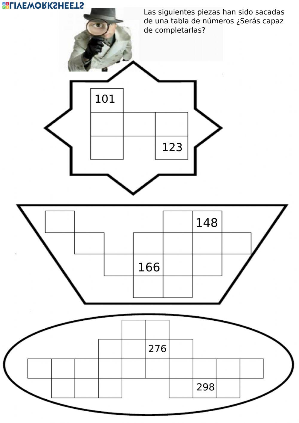 OAOA: repaso tabla numérica