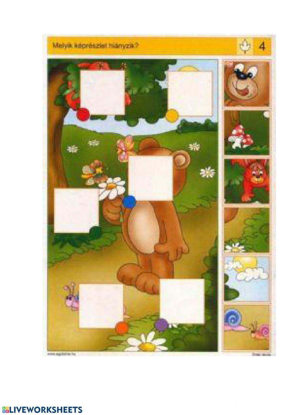 Puzle oso Puzle oso