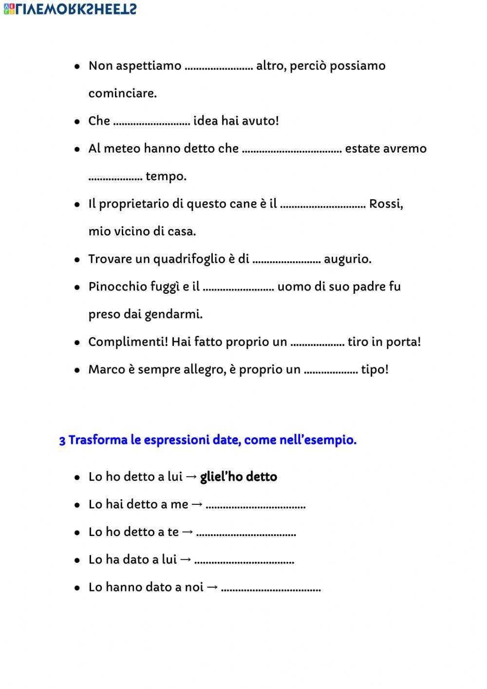 Test di ortografia 2