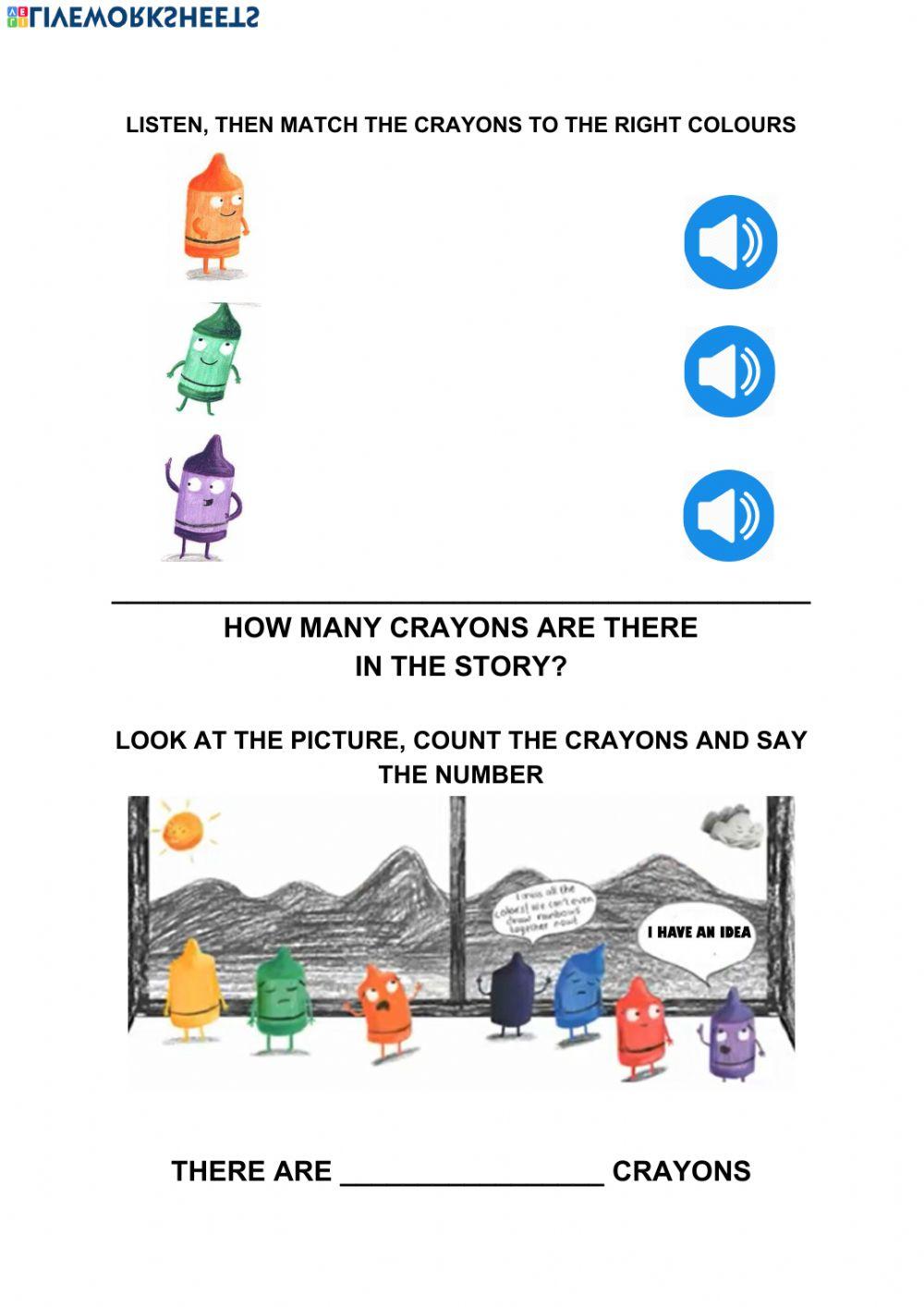 How the crayons saved the rainbow