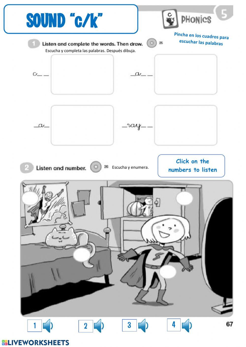 Phonics. SOUND -c-k-