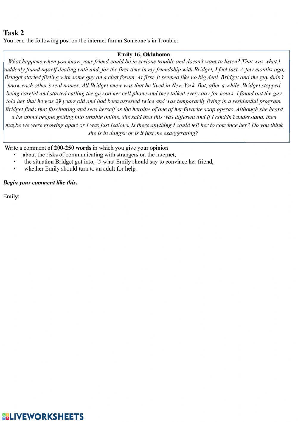 Emelt érettségi angol