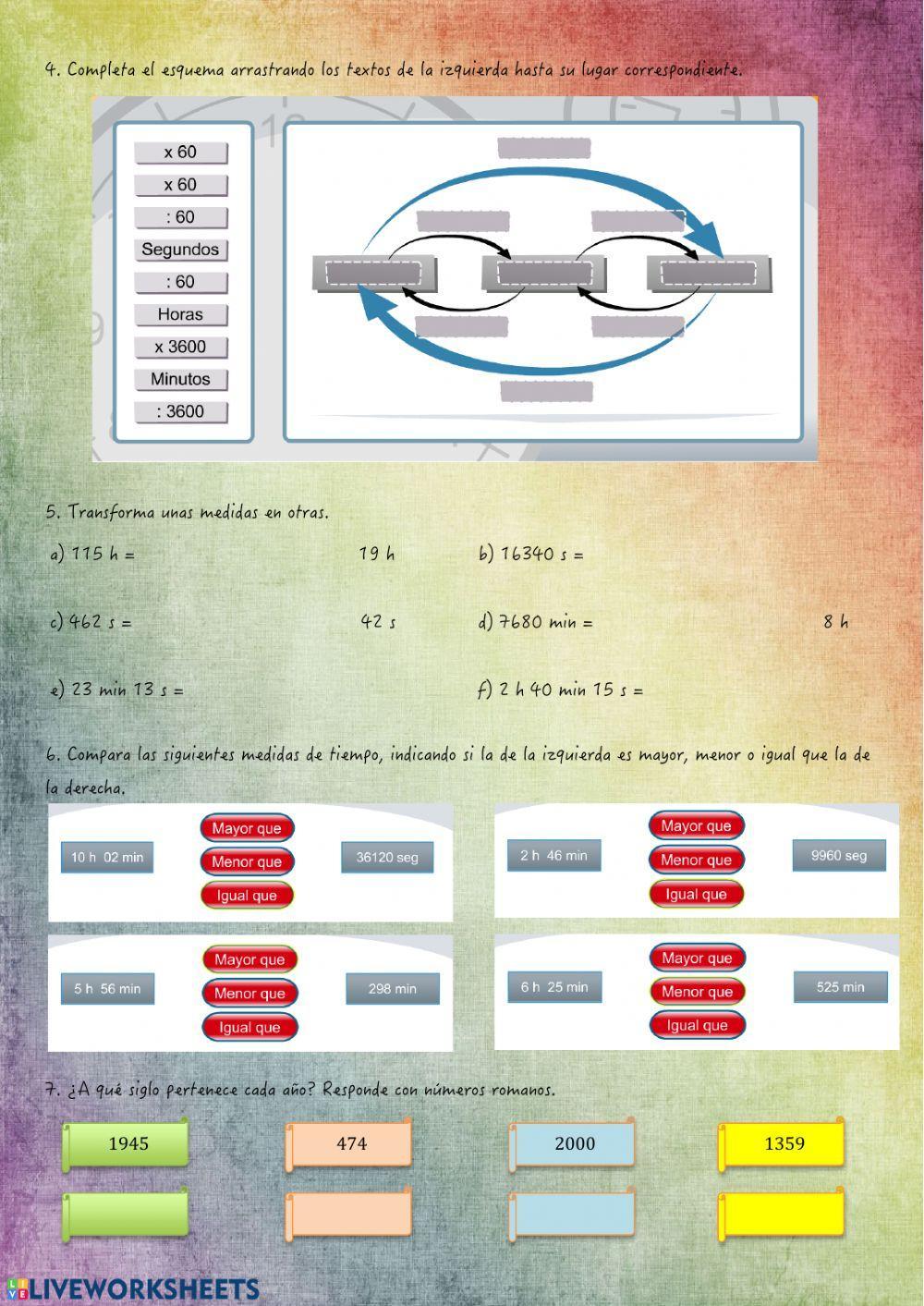 La medida del tiempo