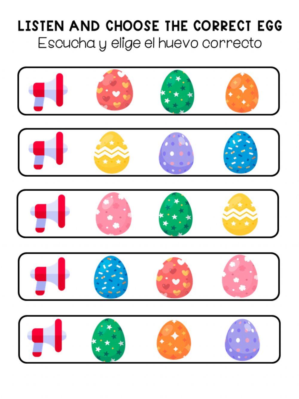 Listen and choose the correct one