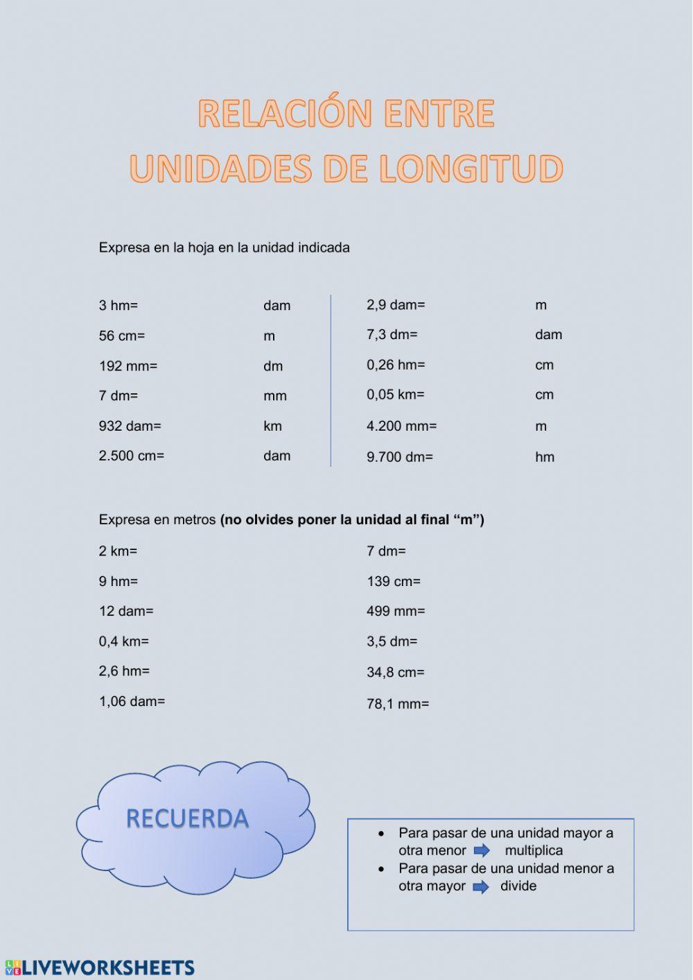 Unidades de longitud