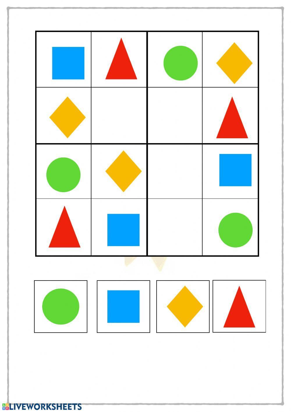 Sudoku geométrico 1